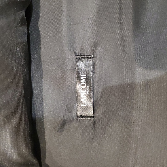 Lancome Le Parisian Black Cosmetic Faux Leather Train Case - Picture 9 of 9